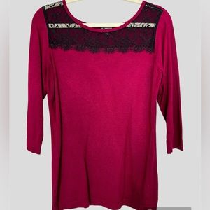 Express Lace Sweater